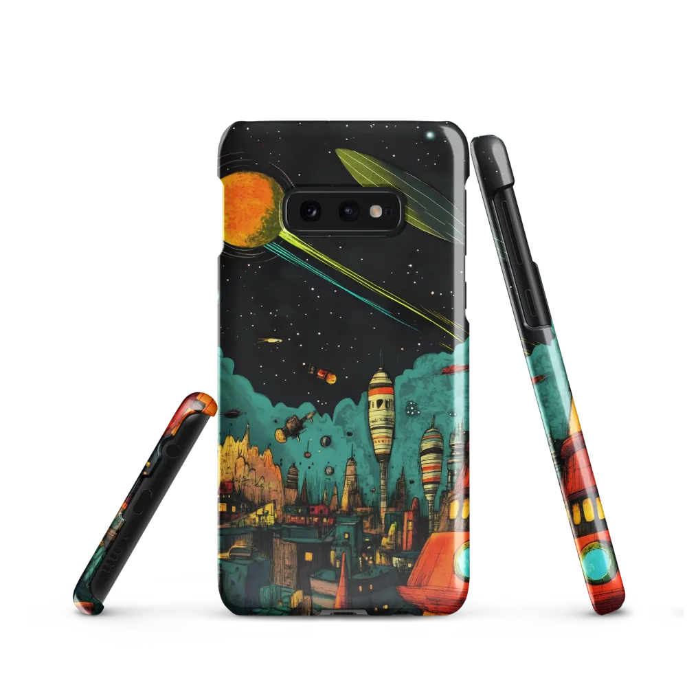 Galactic Cityscape: A Journey Through Imagination