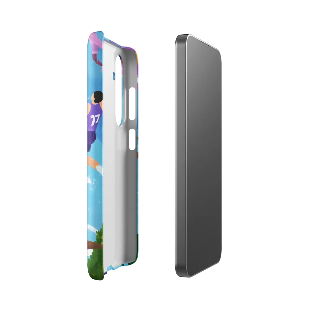 The Pulse of the Game | Phone Case |  S24 | Snap Case | Matte