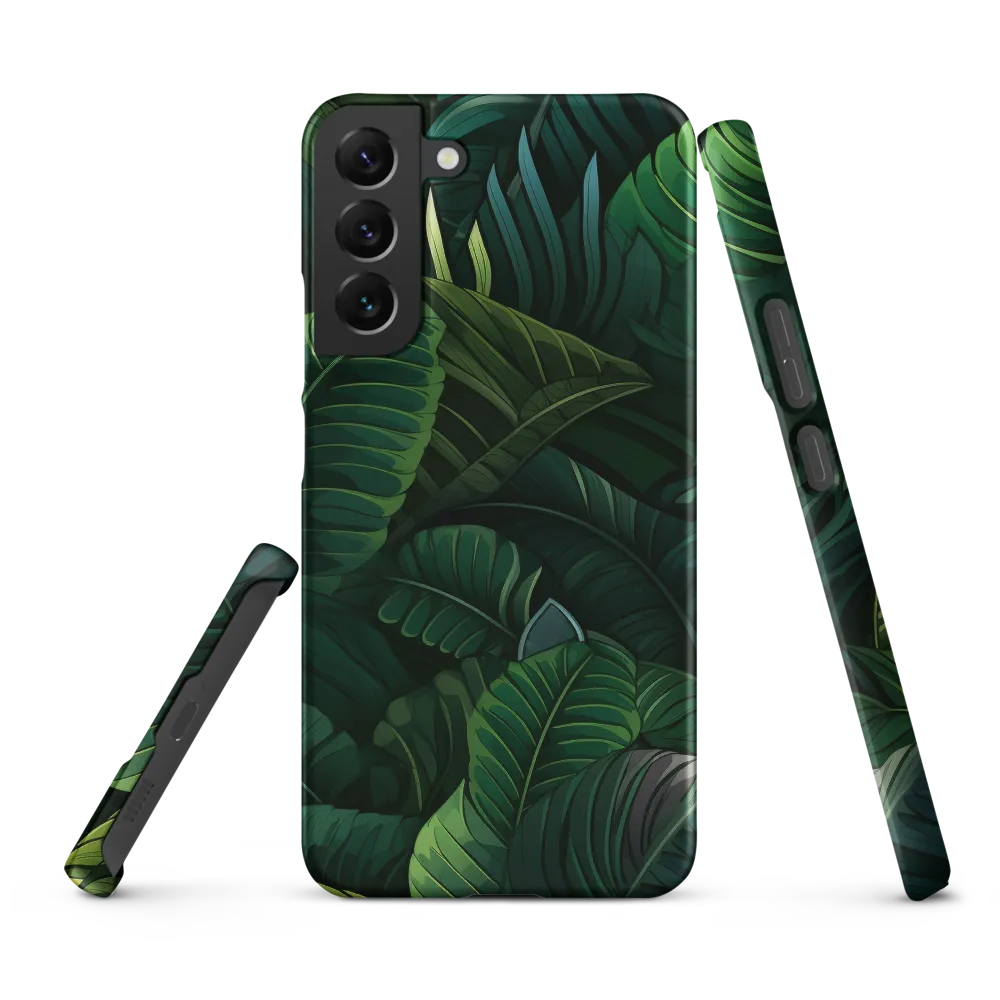Lush Canopy: A Tropical Foliage Study