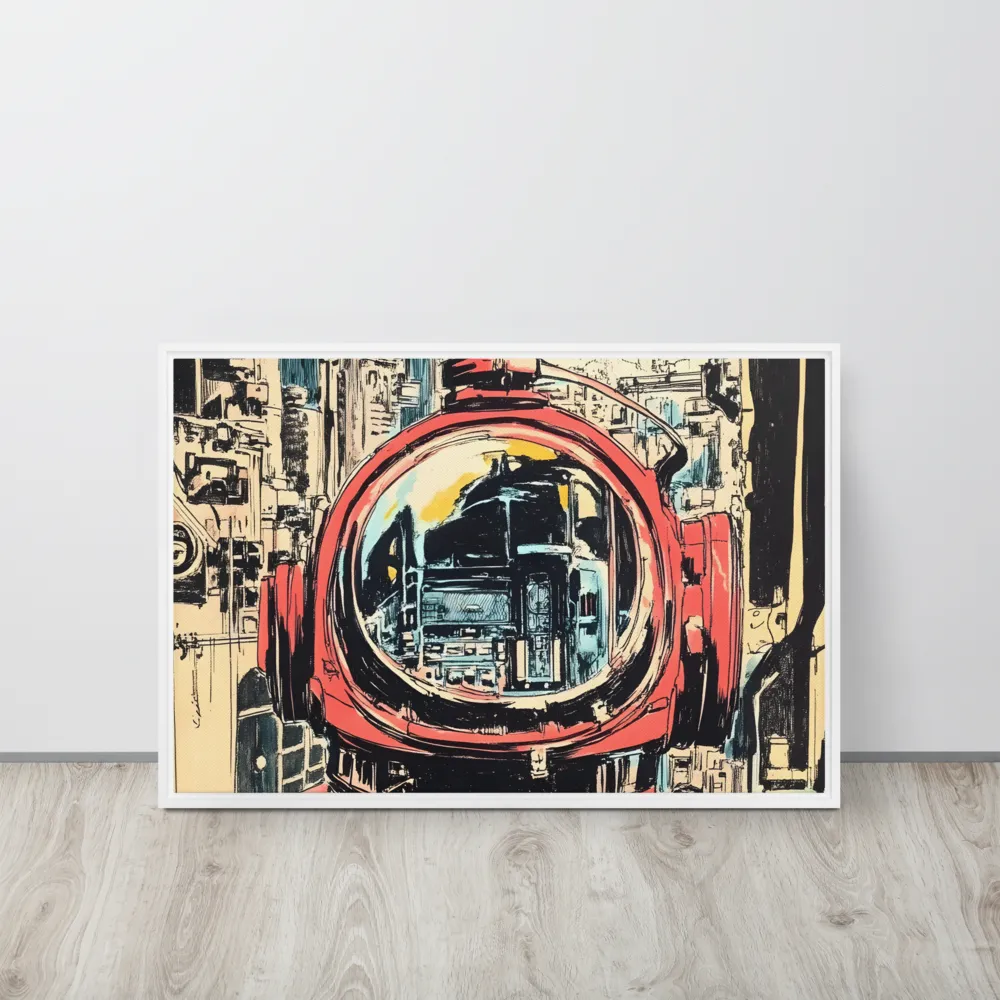Reflections of Tomorrow | Canvas with White Frame | 20″×30″