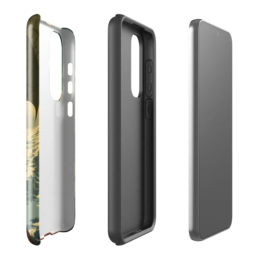 Mystic Harmony: The Dragon Keeper | Phone Case |  S23 Plus | Tough Case | Glossy