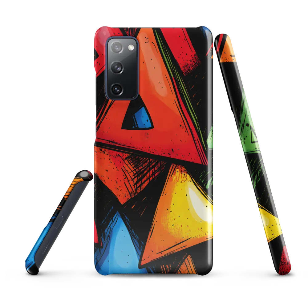 Vibrant Triangles in Abstract Harmony