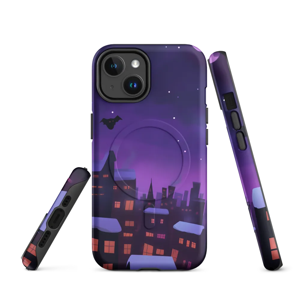 Mystical Night in the City | Phone Case |  14 | MagSafe® Tough Case | Matte