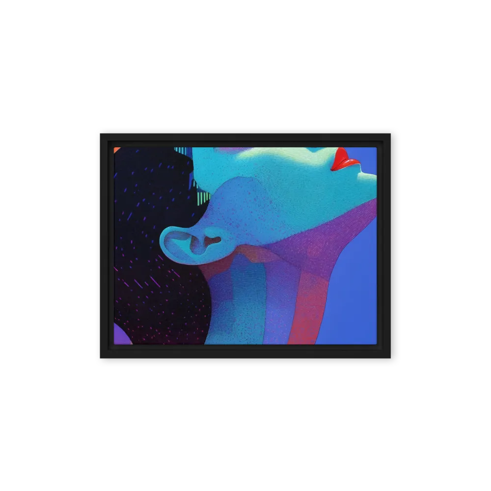 Ethereal Reverie | Canvas with Black Frame | 12″×16″