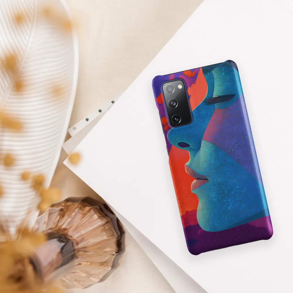 Cyan Profile with Magenta Mosaic
