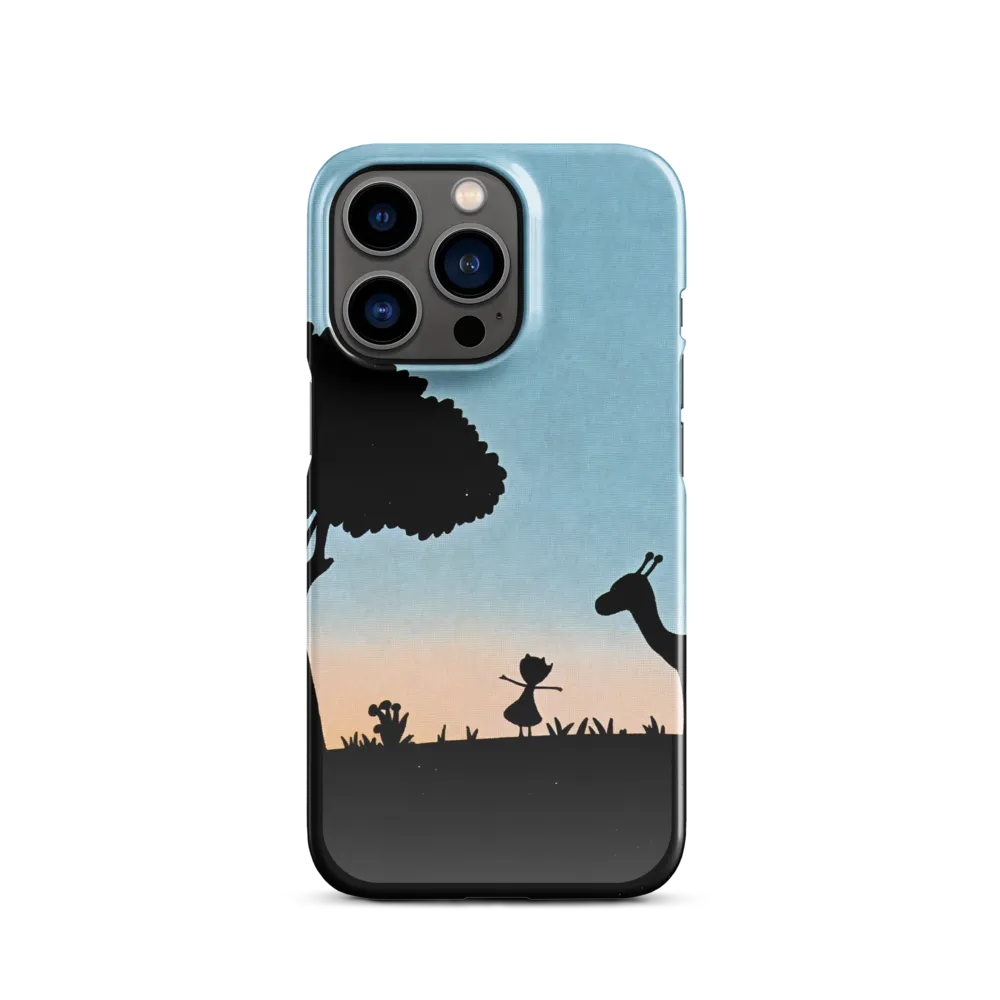 Curiosity in the Silhouette | Phone Case |  13 Pro | Snap Case | Glossy