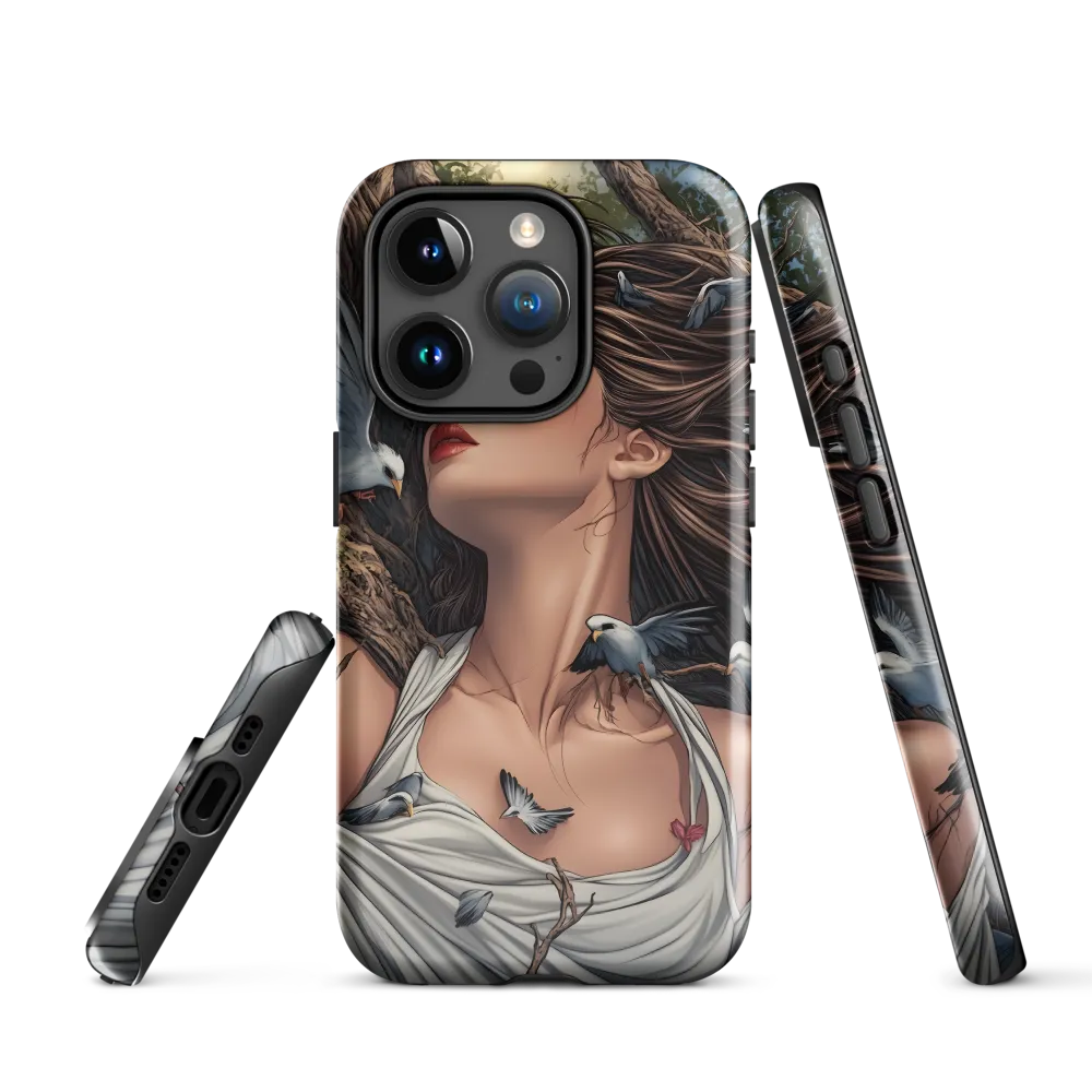 Embrace of Freedom | Phone Case |  15 Pro | Tough Case | Glossy