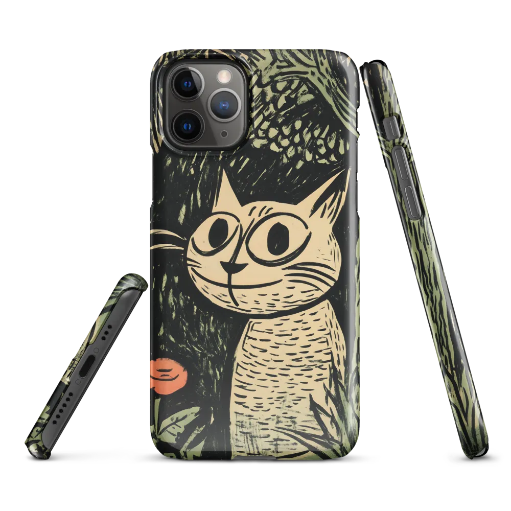 Whimsical Cat in the Forest