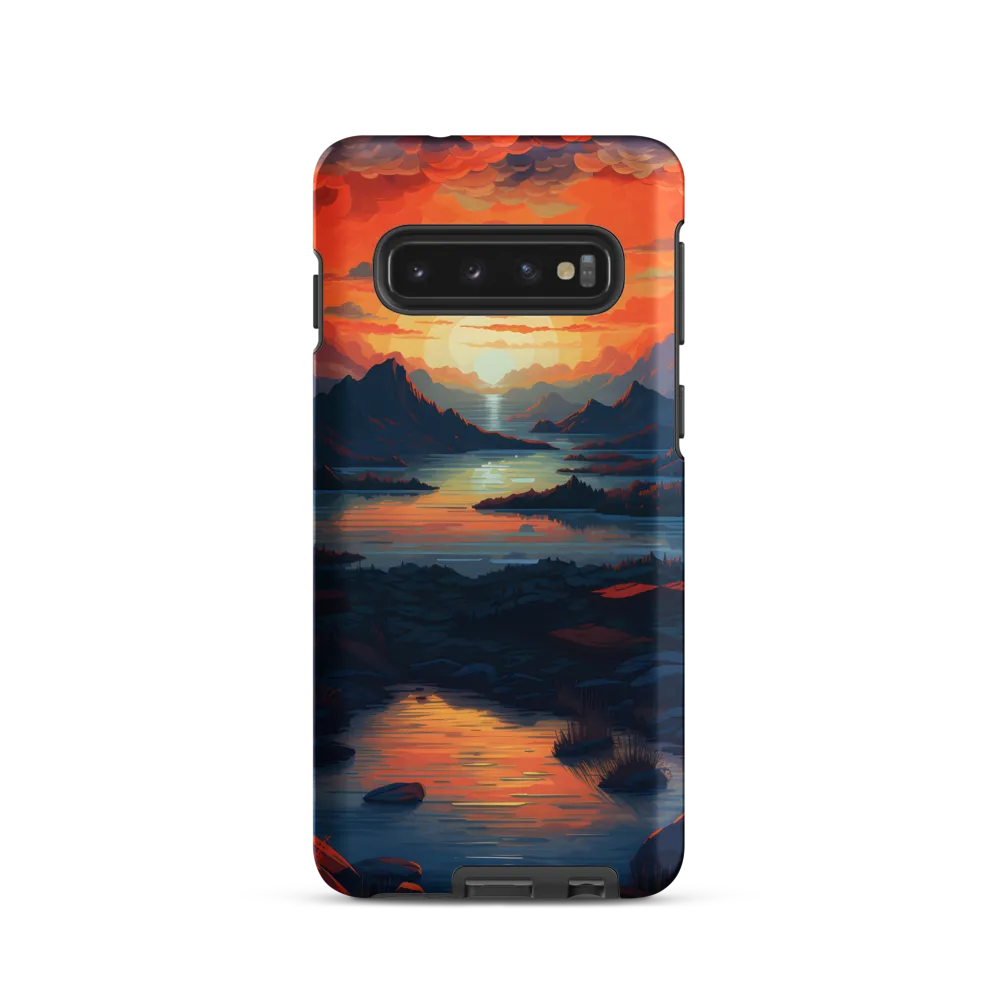 Ethereal Evening: A Digital Dusk