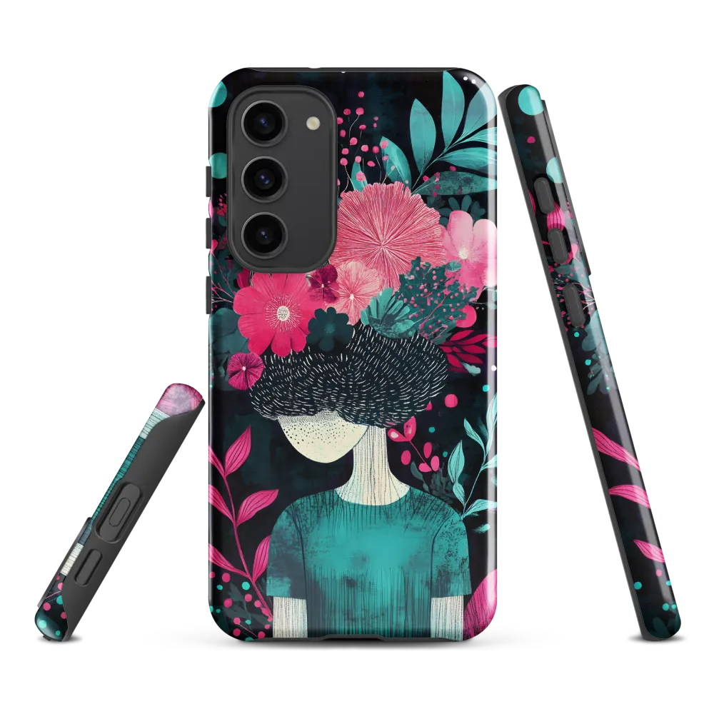 Floral Harmony: A Portrait of Serenity