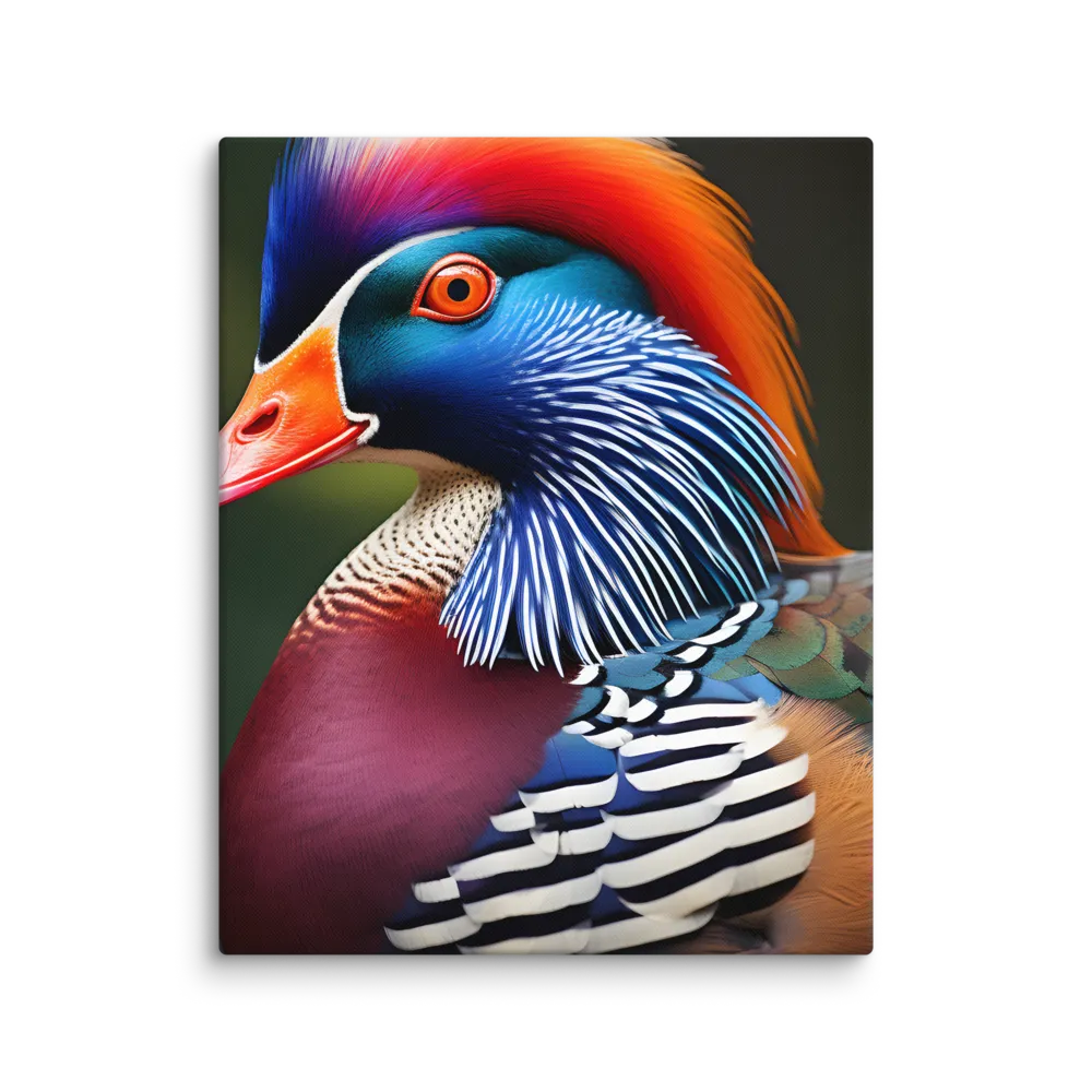 The Majestic Mandarin | Canvas | 16″×20″