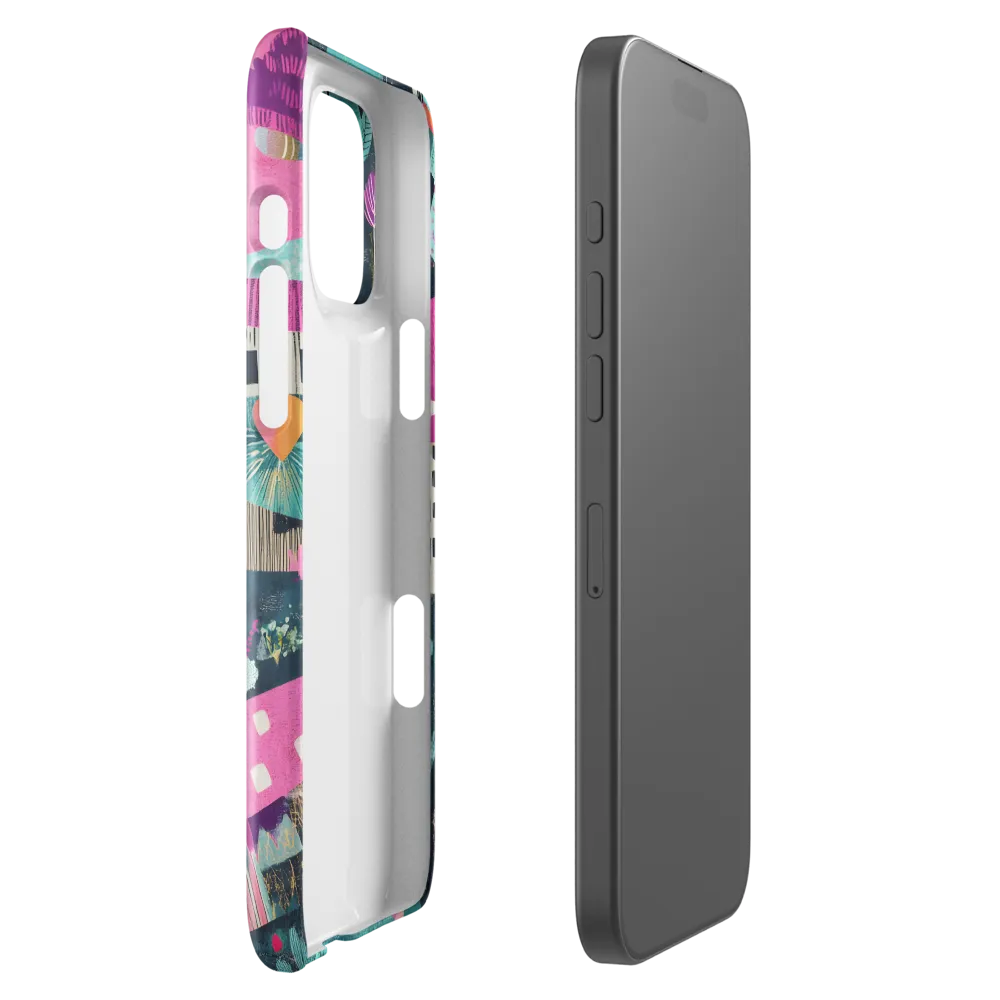 Whimsical Journey Through a Vibrant Landscape | Phone Case |  16 Pro Max | Snap Case | Glossy
