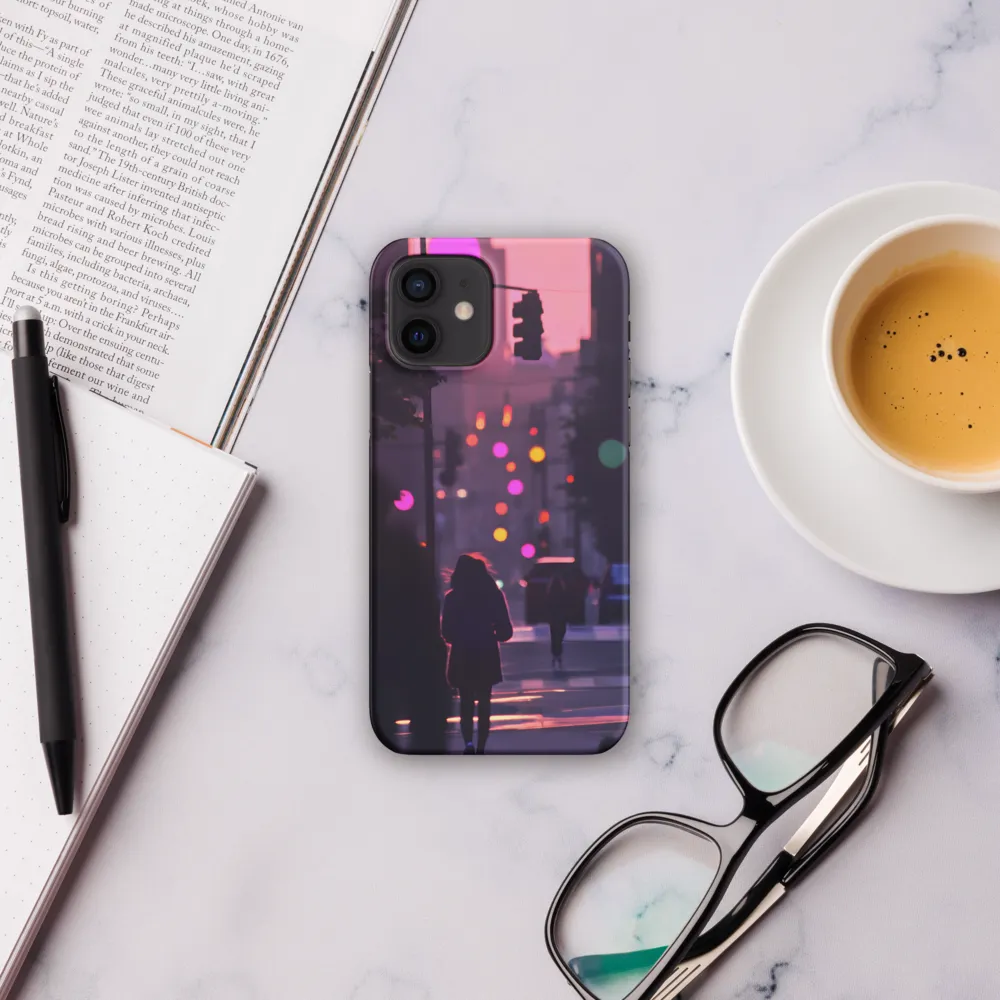 City Silhouettes at Dusk | Phone Case |  12 | Snap Case | Matte
