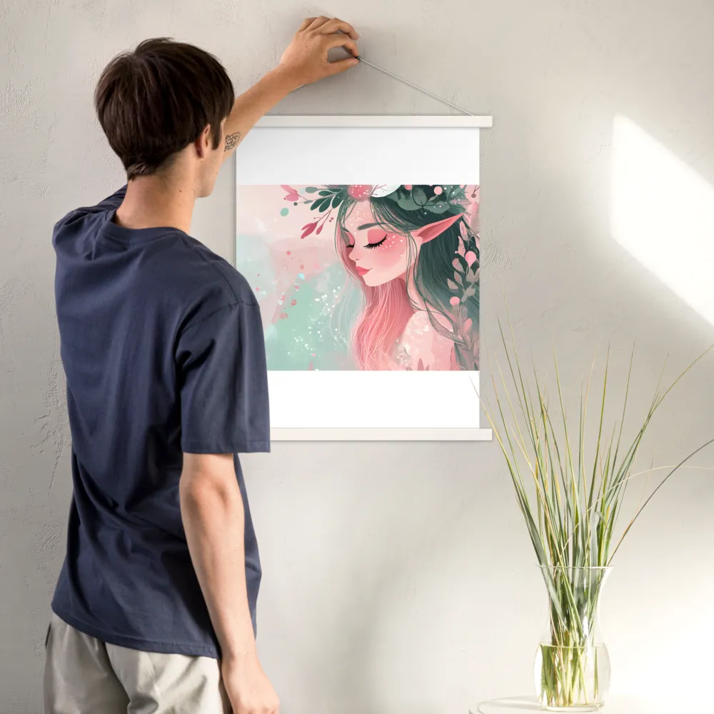 Whispers of Nature | Poster With White Wood Hanger | 18″×24″