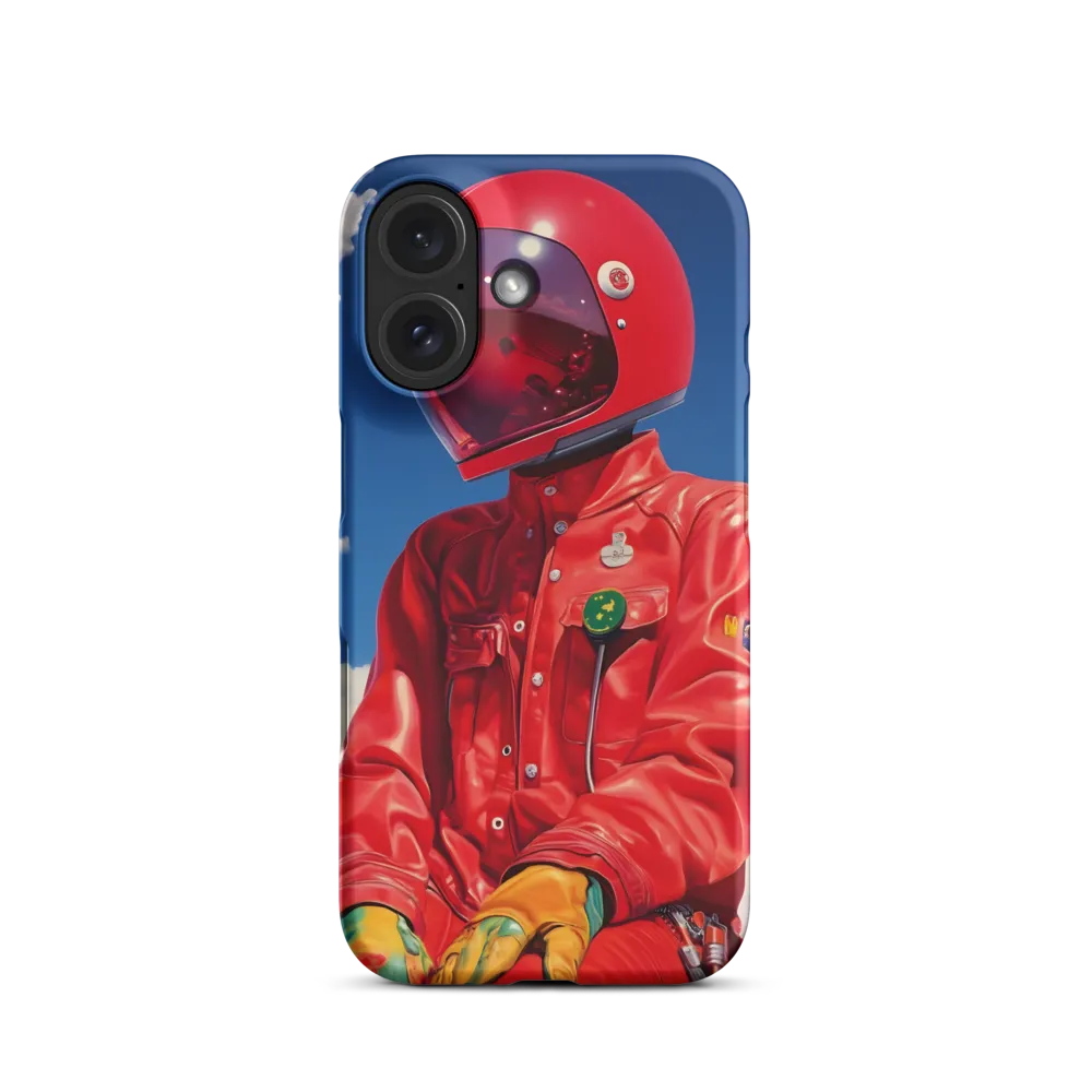 Astronaut in Crimson