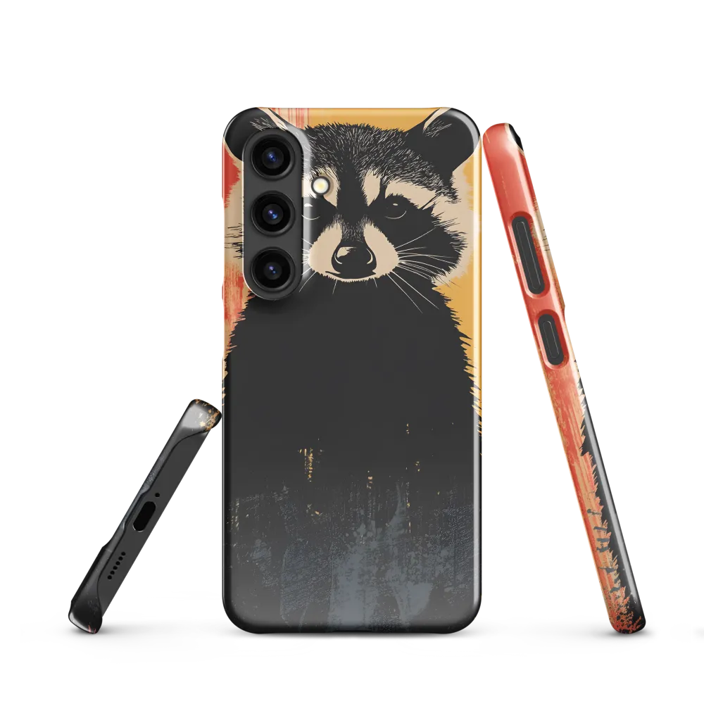 Whimsical Raccoon Portrait