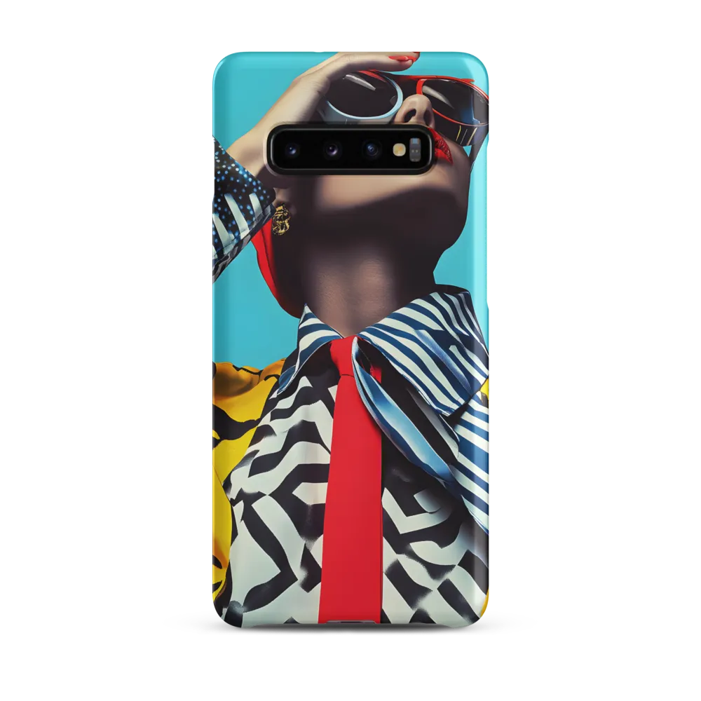 Chic Confidence in Bold Patterns