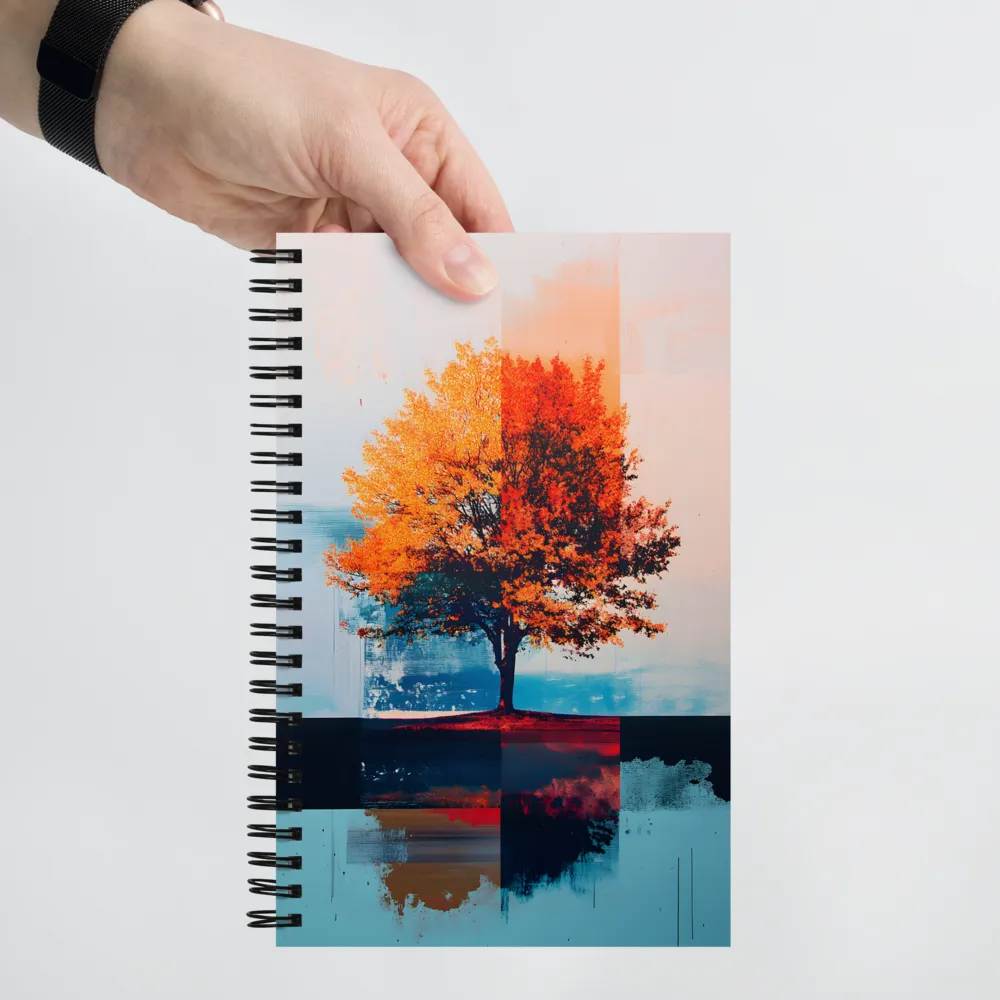 Reflections of Autumn | Spiral Notebook