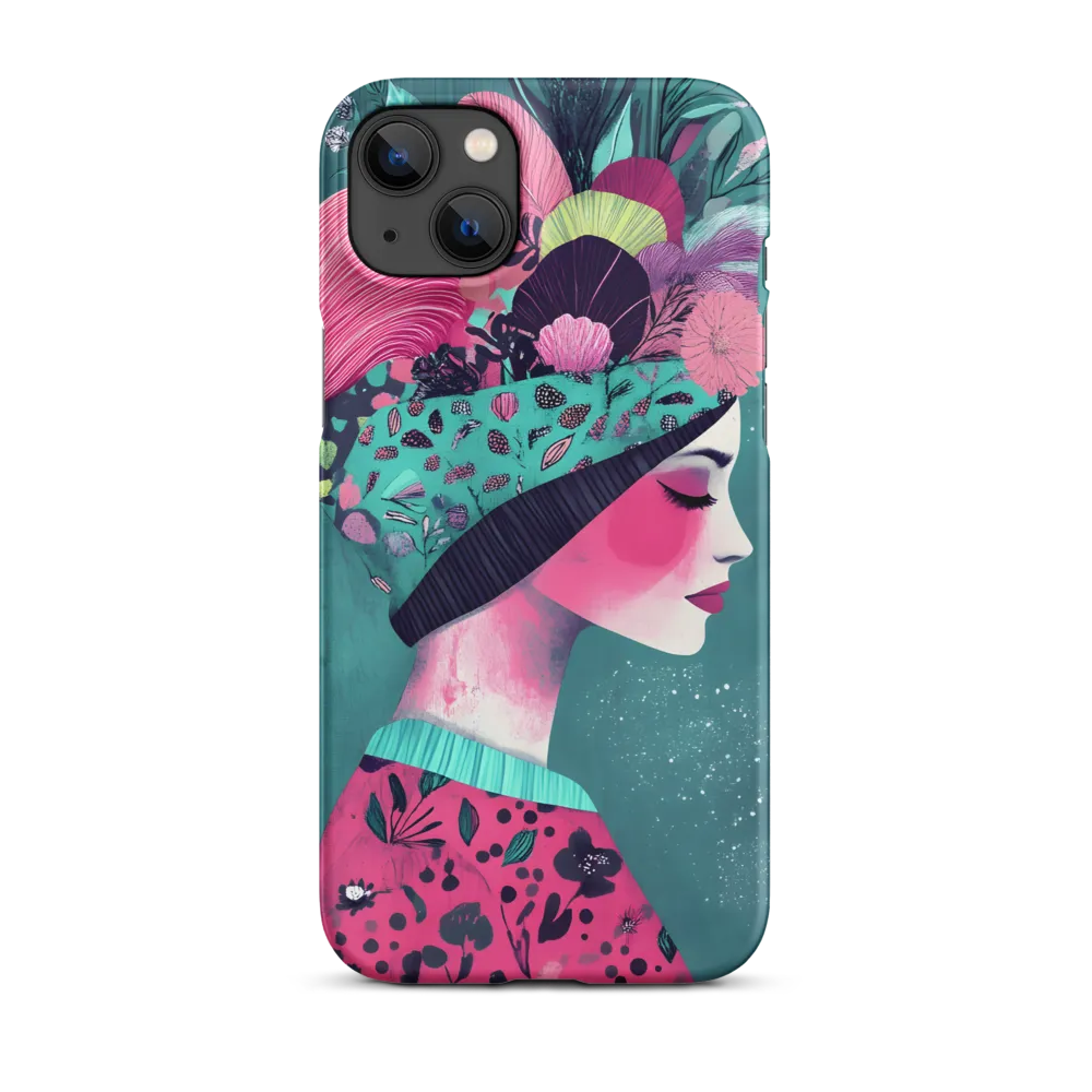 Whimsical Floral Portrait