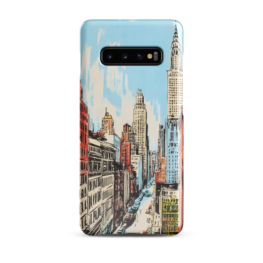 Urban Symphony: A City in Color | Phone Case |  S10 Plus | Snap Case | Glossy