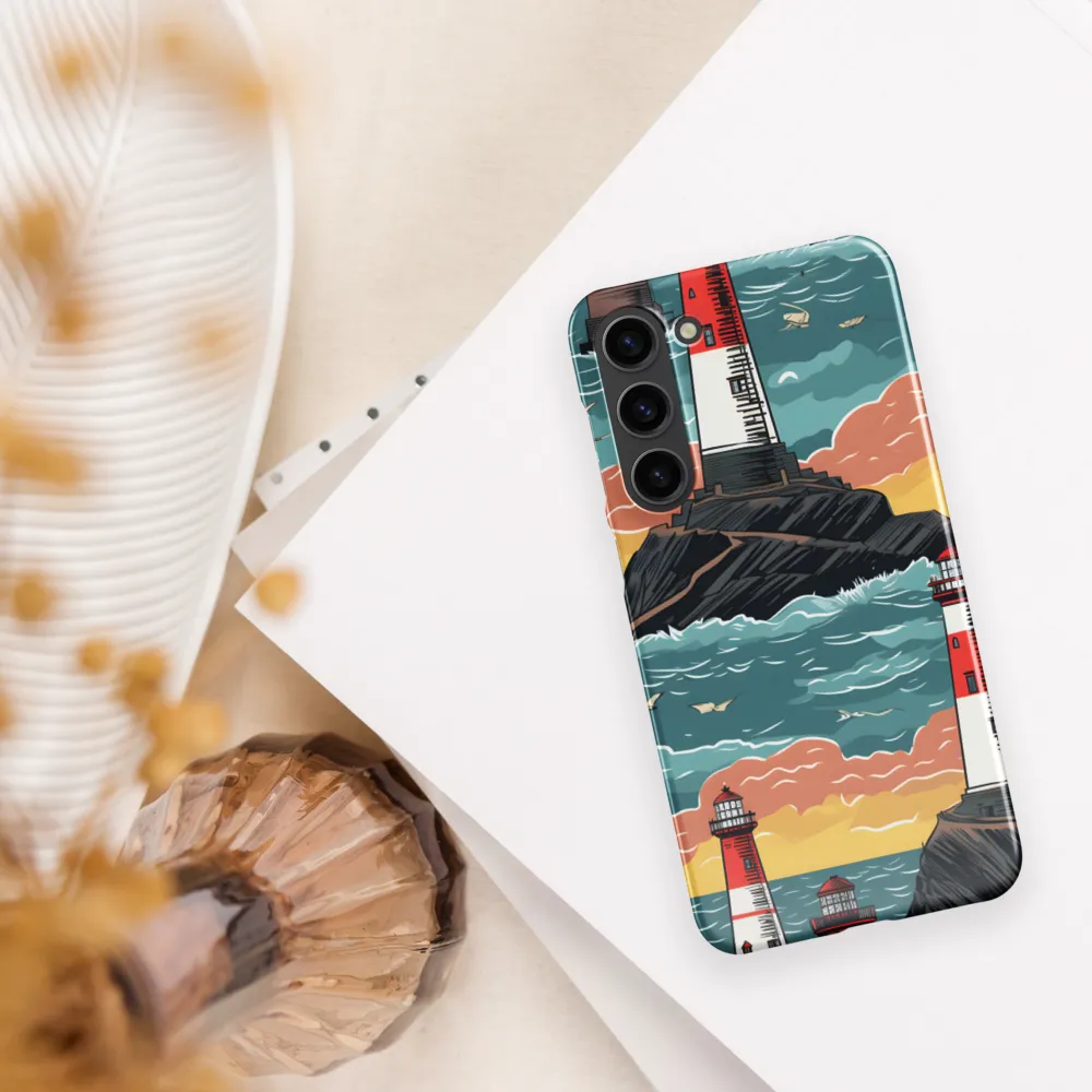 Lighthouses in a Whimsical Ocean