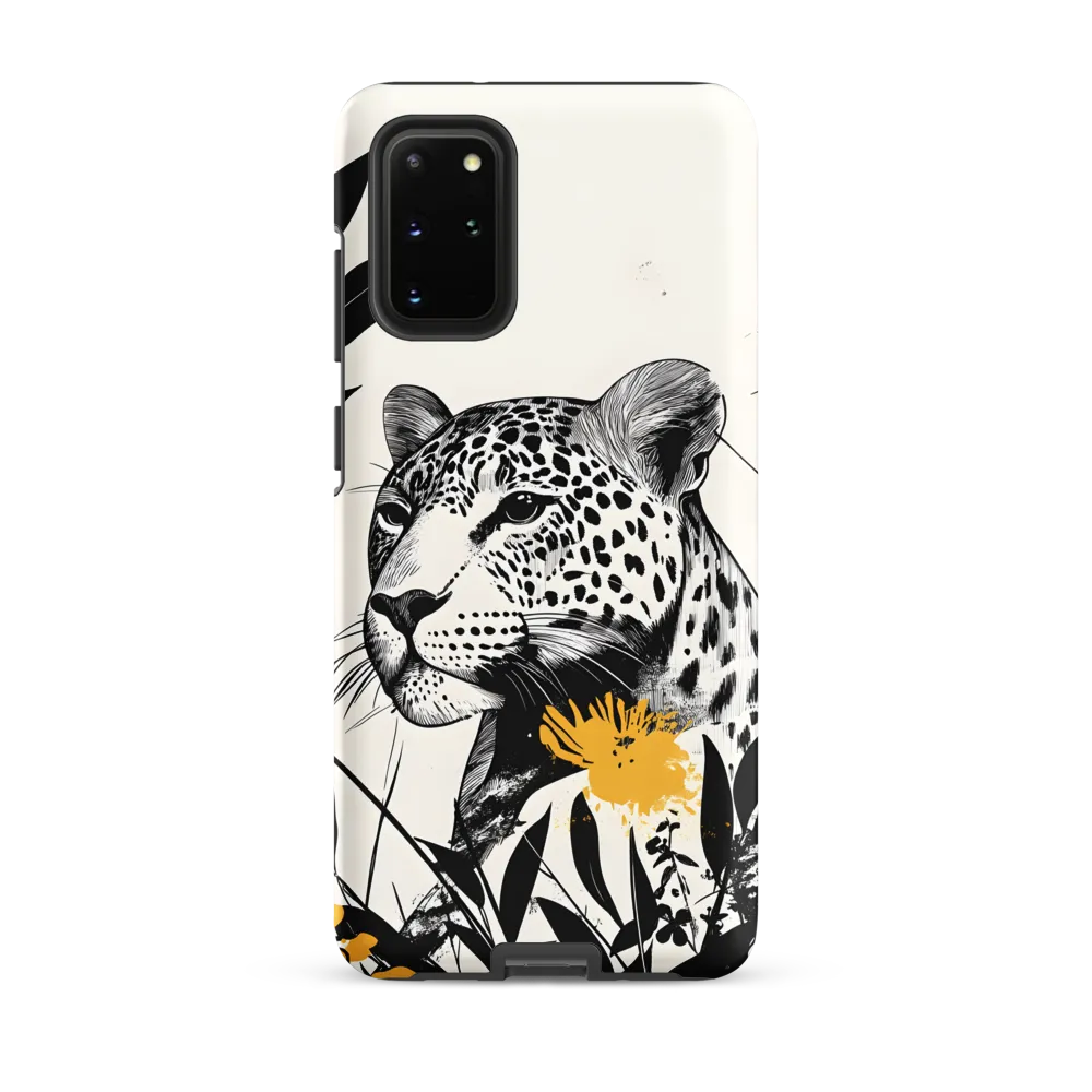 Majestic Leopard Amongst Flora