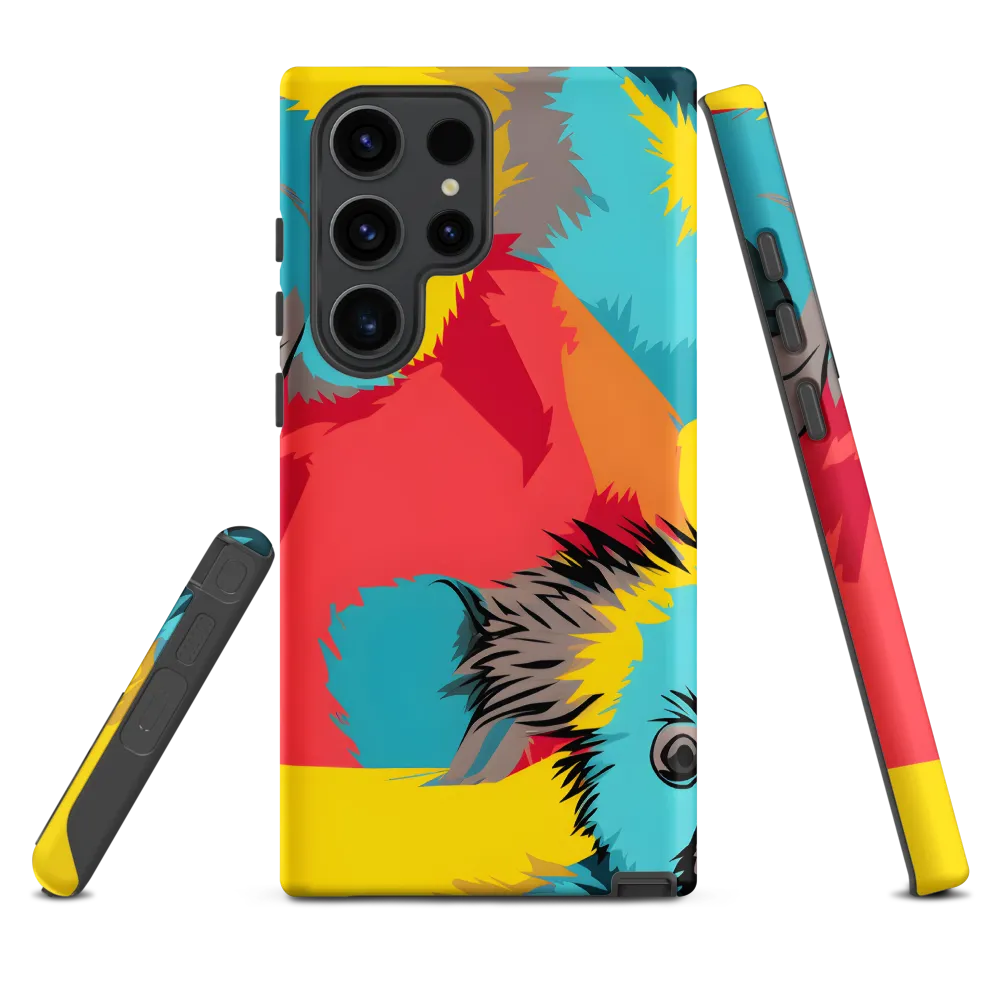 Whimsical Koalas in Vibrant Colors | Phone Case |  S23 Ultra | Tough Case | Matte