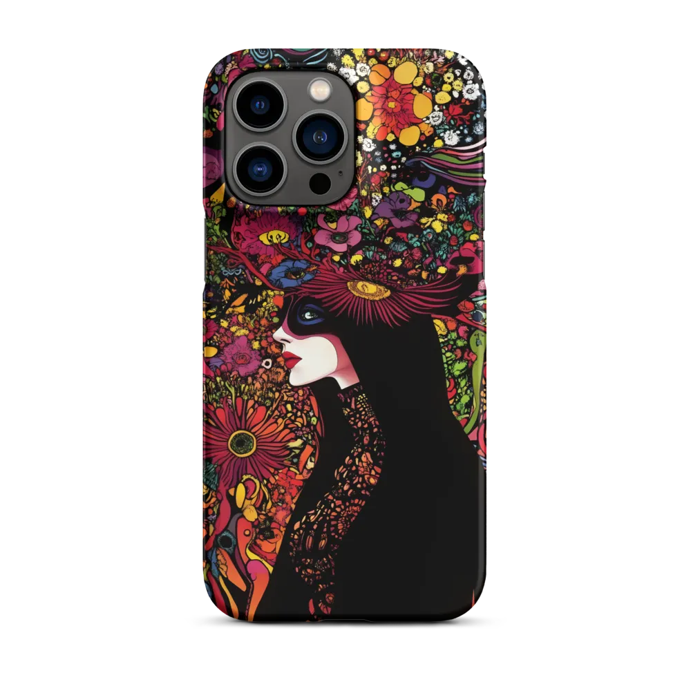 Mystical Flora: A Psychedelic Dream | Phone Case |  14 Pro Max | Snap Case | Matte