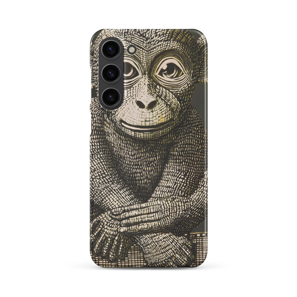 Intricate Primate Portrait