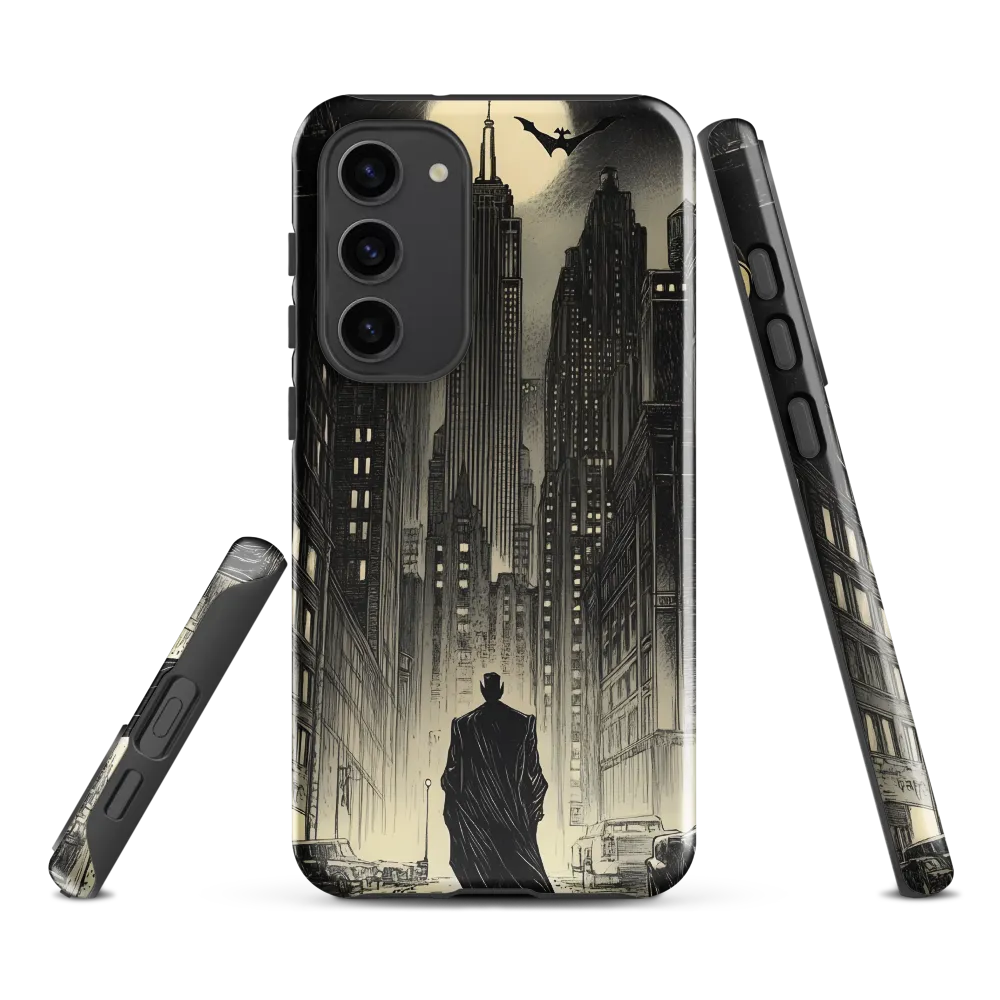 Shadows of the Gotham Night | Phone Case |  S23 Plus | Tough Case | Glossy