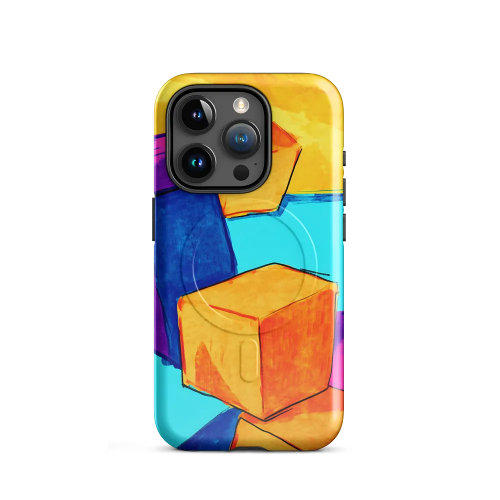 Playful Cubes in Vibrant Harmony
