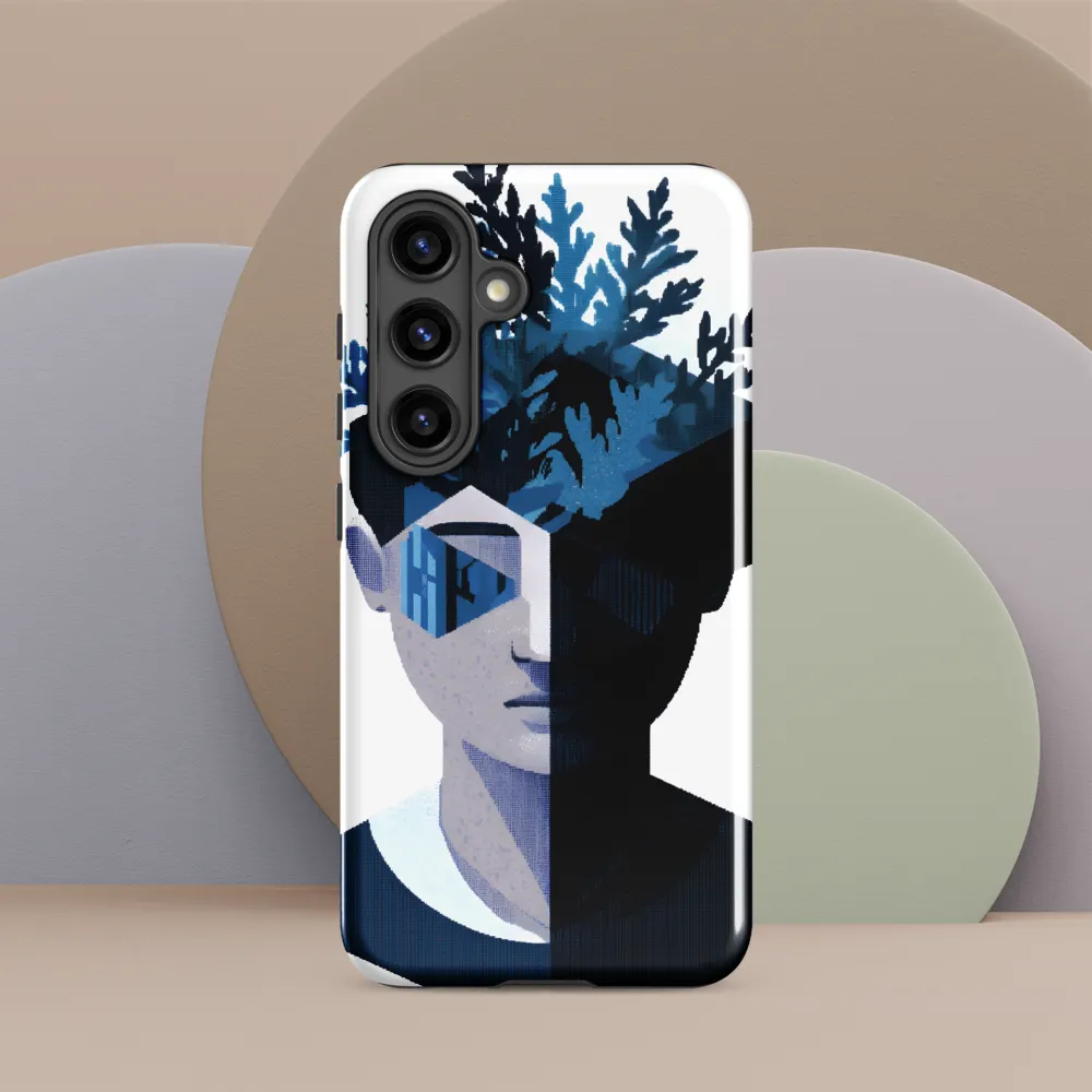 Nature's Reflection in a Surreal Portrait