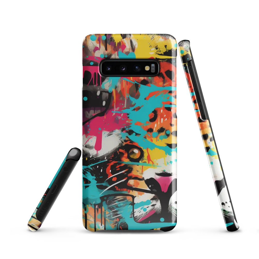 Fierce Fusion: Tiger and Lion in Graffiti