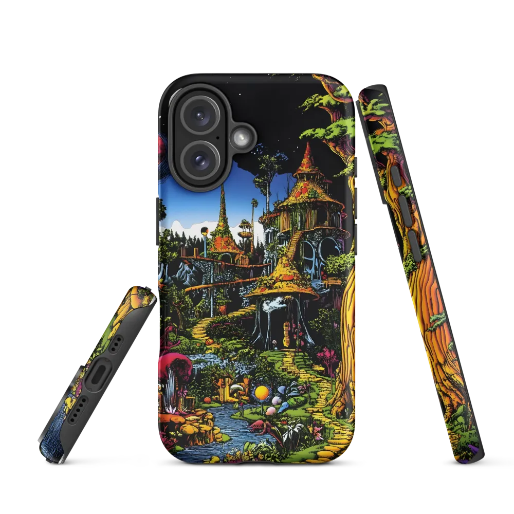 Whispers of a Neon Fantasy | Phone Case