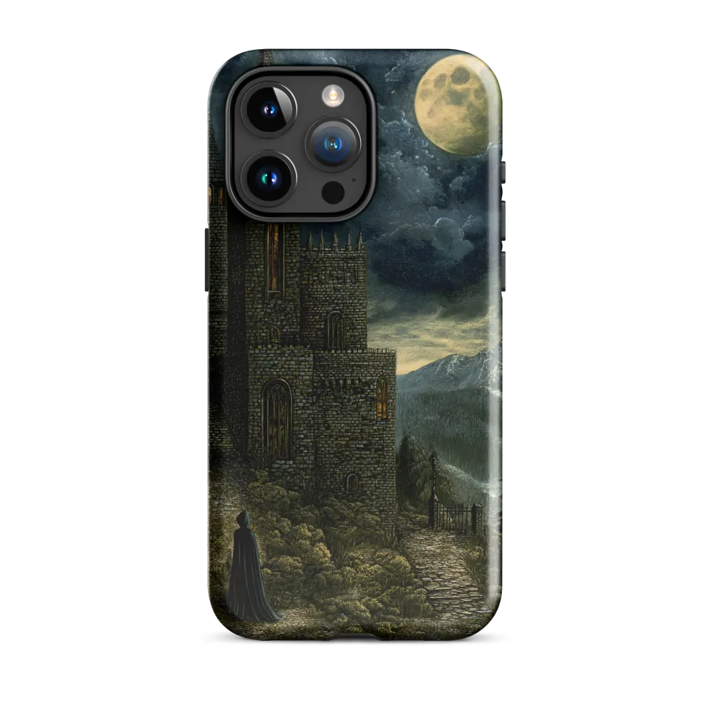 Whispers of the Moonlit Castle | Phone Case |  15 Pro Max | Tough Case | Glossy