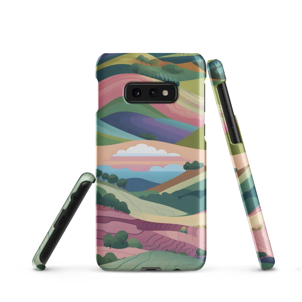 Harmonious Hills | Phone Case |  S10e | Snap Case | Matte