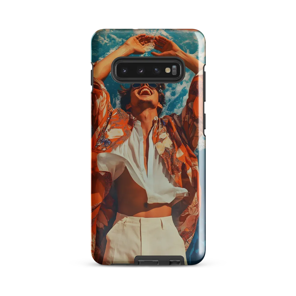 Ebb and Flow of Joy | Phone Case |  S10 Plus | Tough Case | Glossy