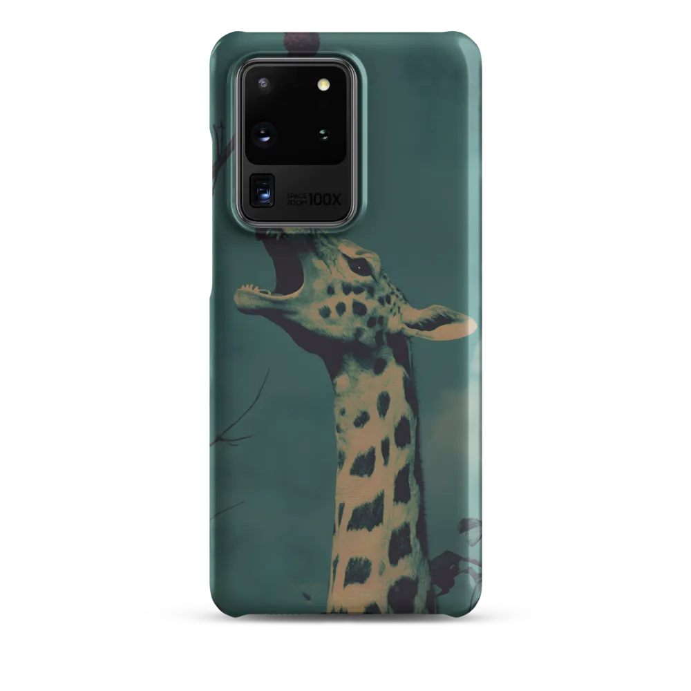 Whispers of the Tall: A Surreal Giraffe Encounter