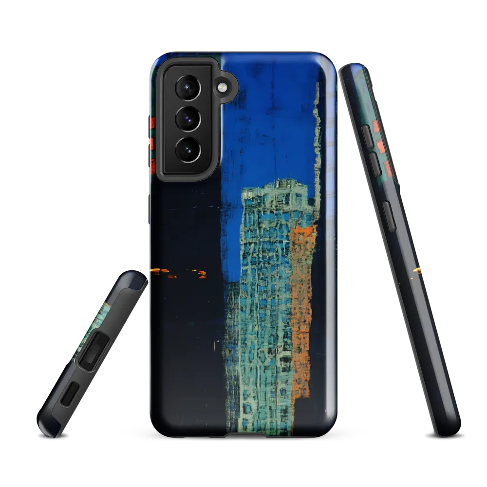 Urban Reflections: An Abstract Cityscape
