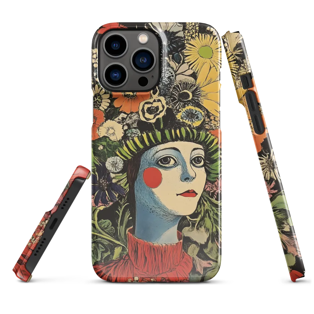 Floral Whimsy: A Portrait of Nature's Embrace