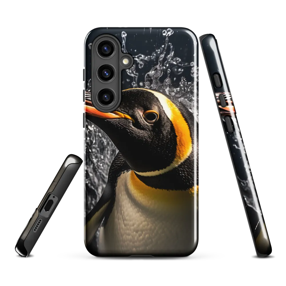 Emerging Majesty: The Penguin in Motion