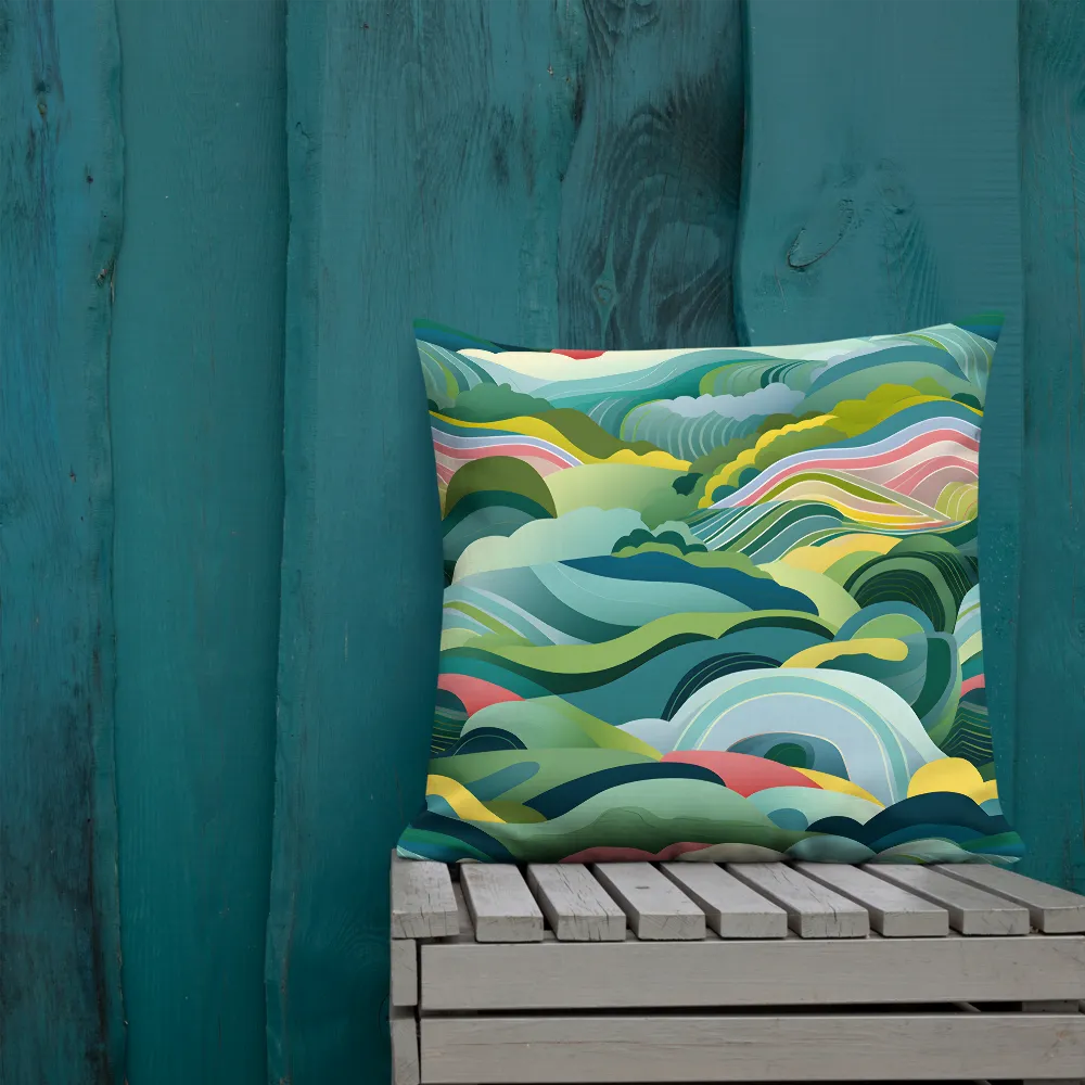 Waves of Serenity | Pillow & Pillow Case | Multiple Sizes