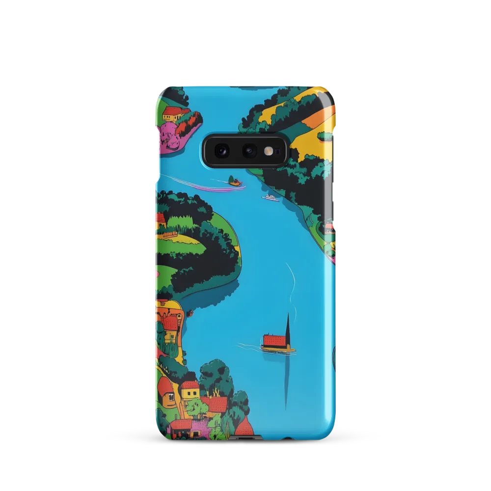 Whimsical River Landscape