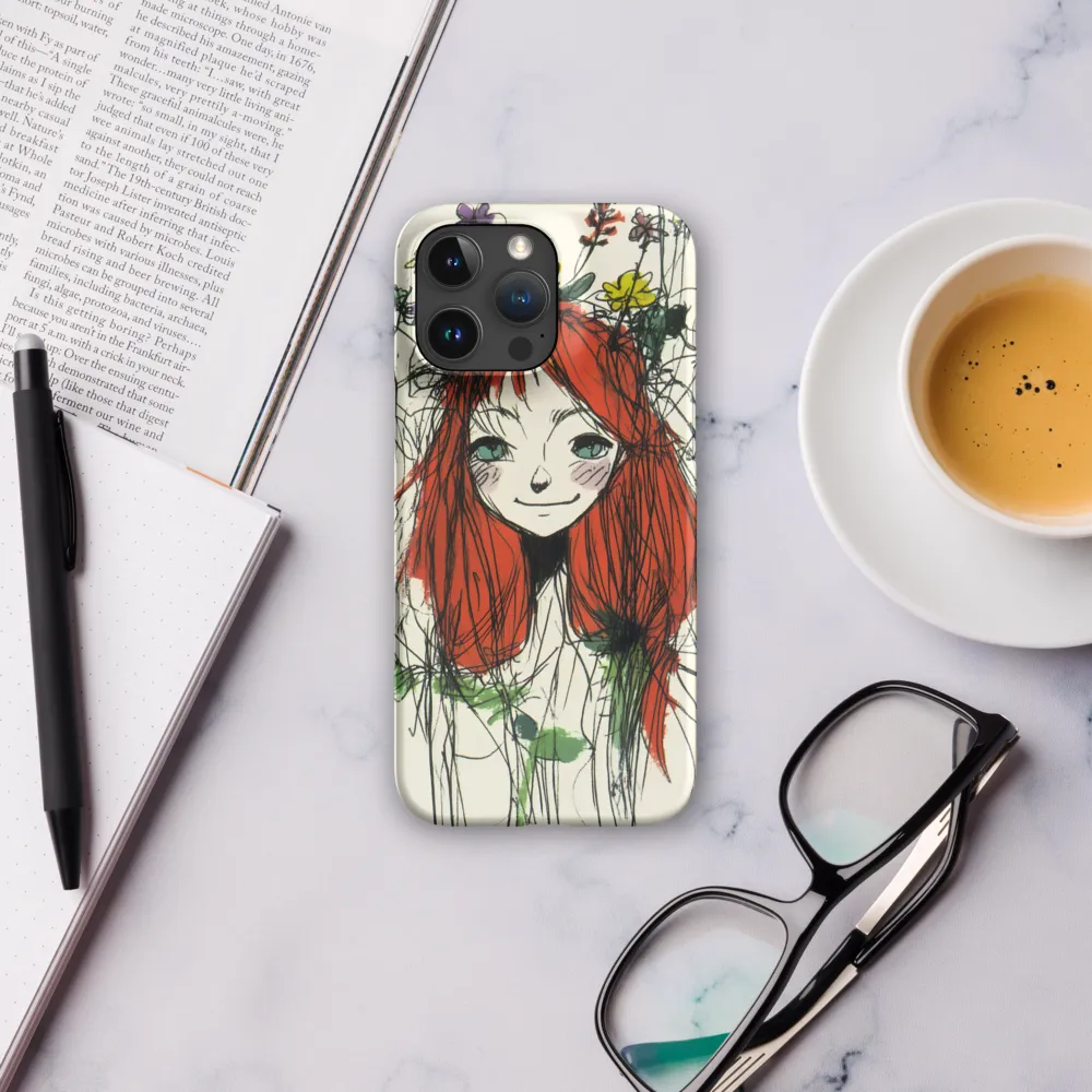 Whimsical Floral Portrait
