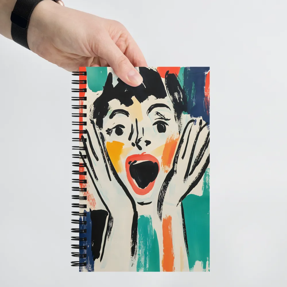 Outburst of Emotion | Spiral Notebook