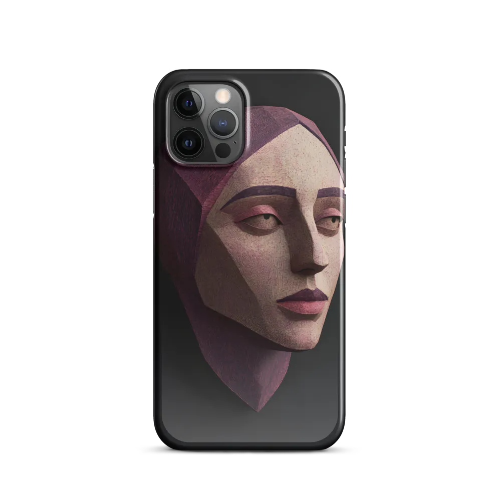 Geometric Elegance: A Contemporary Portrait