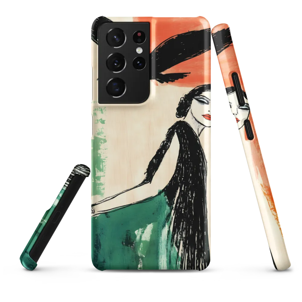 Elegance in Flight | Phone Case |  S21 Ultra | Snap Case | Matte