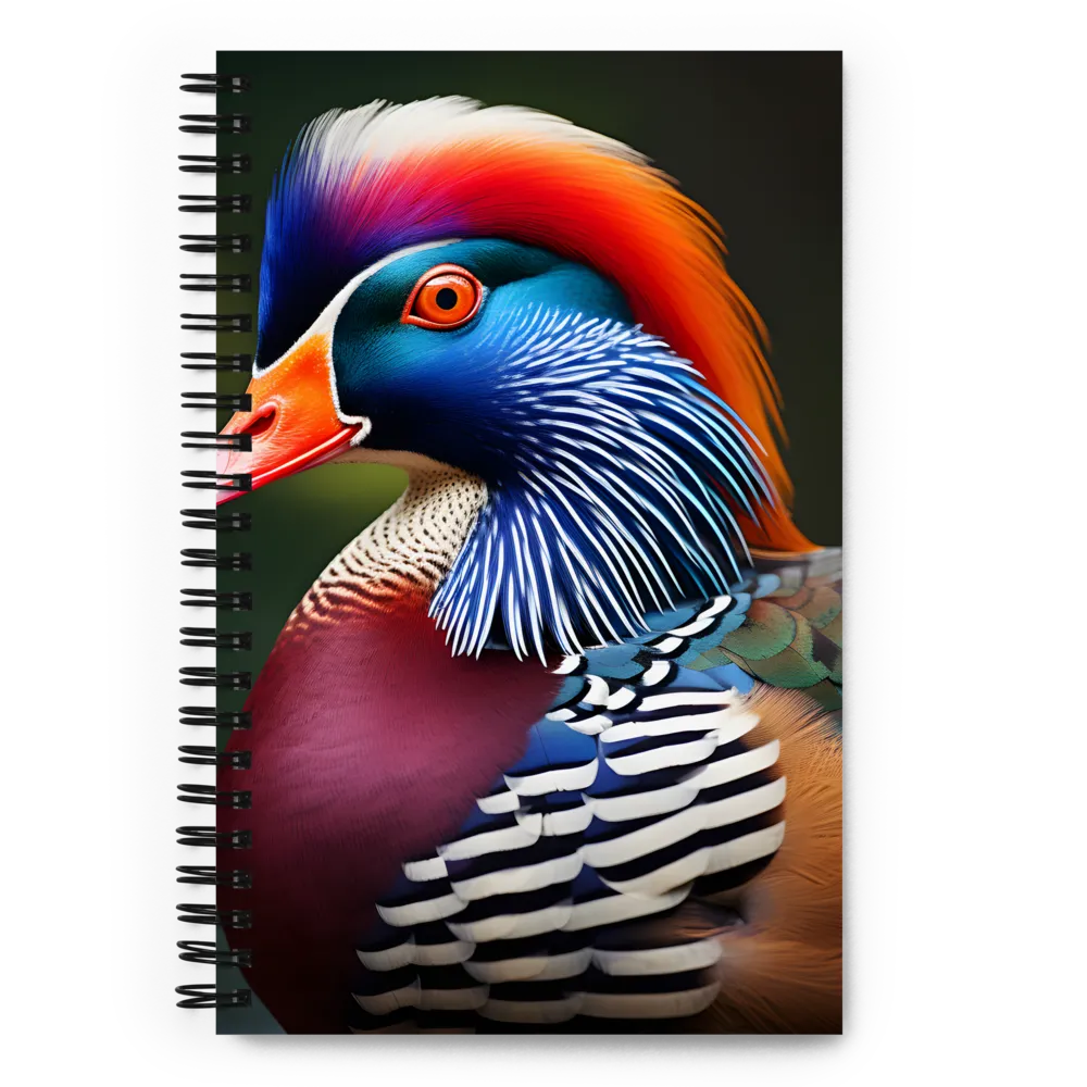 The Majestic Mandarin | Spiral Notebook