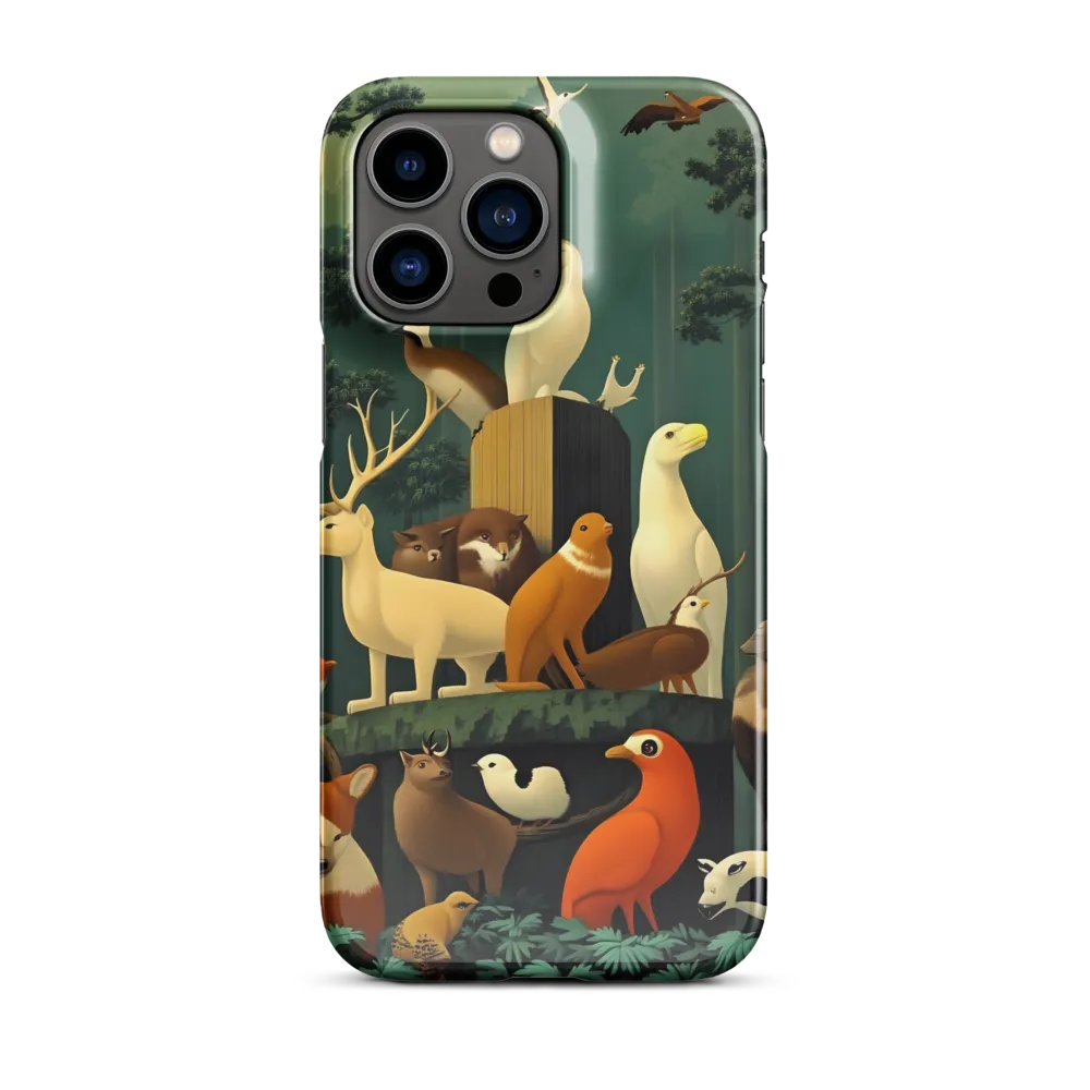 Forest Harmony | Phone Case |  14 Pro Max | Snap Case | Glossy