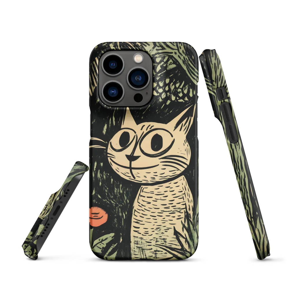 Whimsical Cat in the Forest